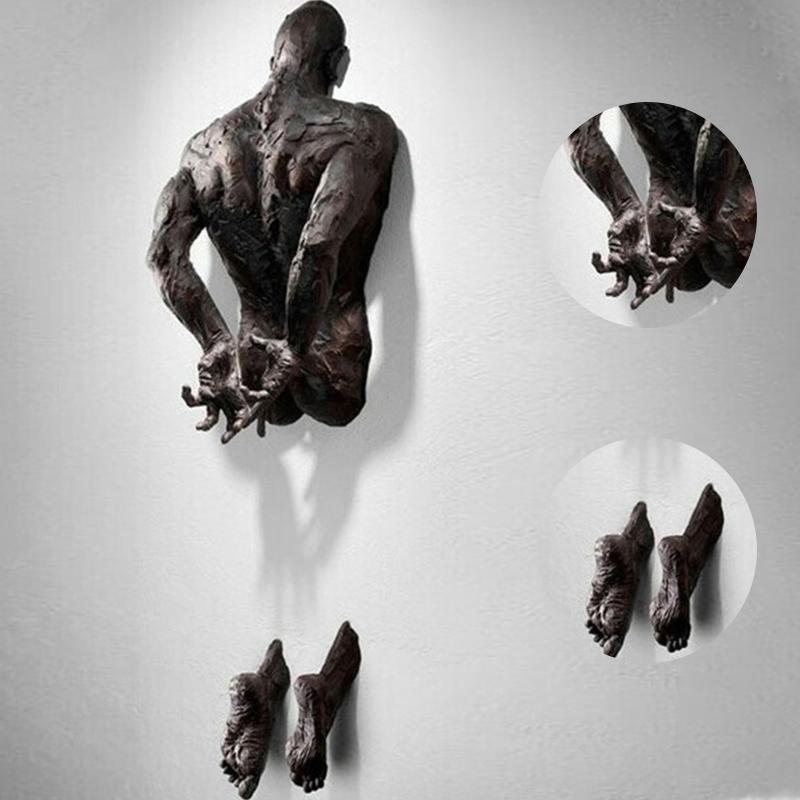 Art de mur de sculpture d'ornement de résine