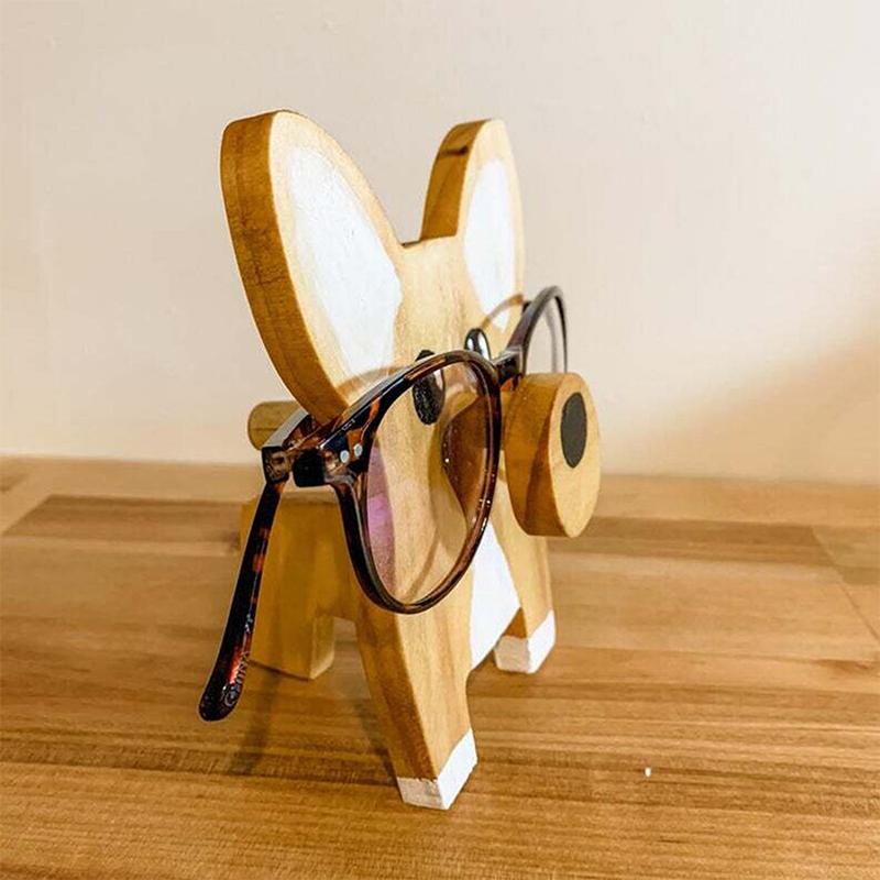 Porte-lunettes Mignons en Bois Forme D'animal