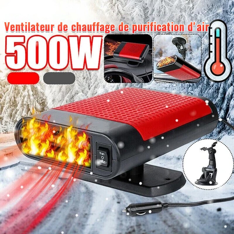 Dégivrage de ventilateur de refroidissement de chauffage de véhicule antibuée 2 EN 1