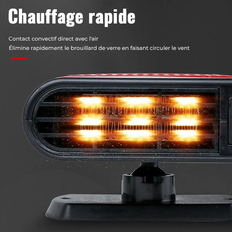 Dégivrage de ventilateur de refroidissement de chauffage de véhicule antibuée 2 EN 1