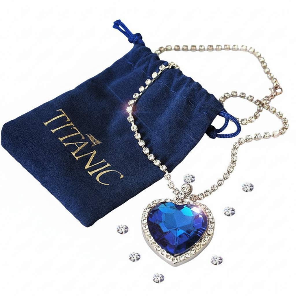 Éternité Bleue - Collier pendentif